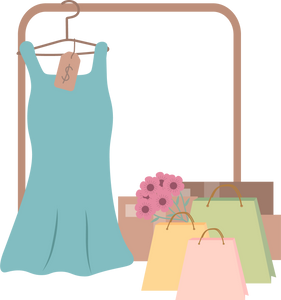 Clothing store for women.